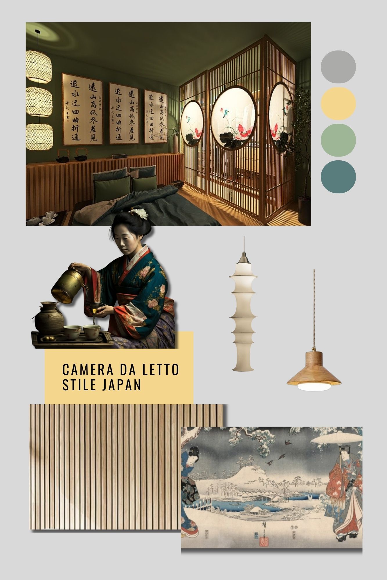 Camera da letto Japan