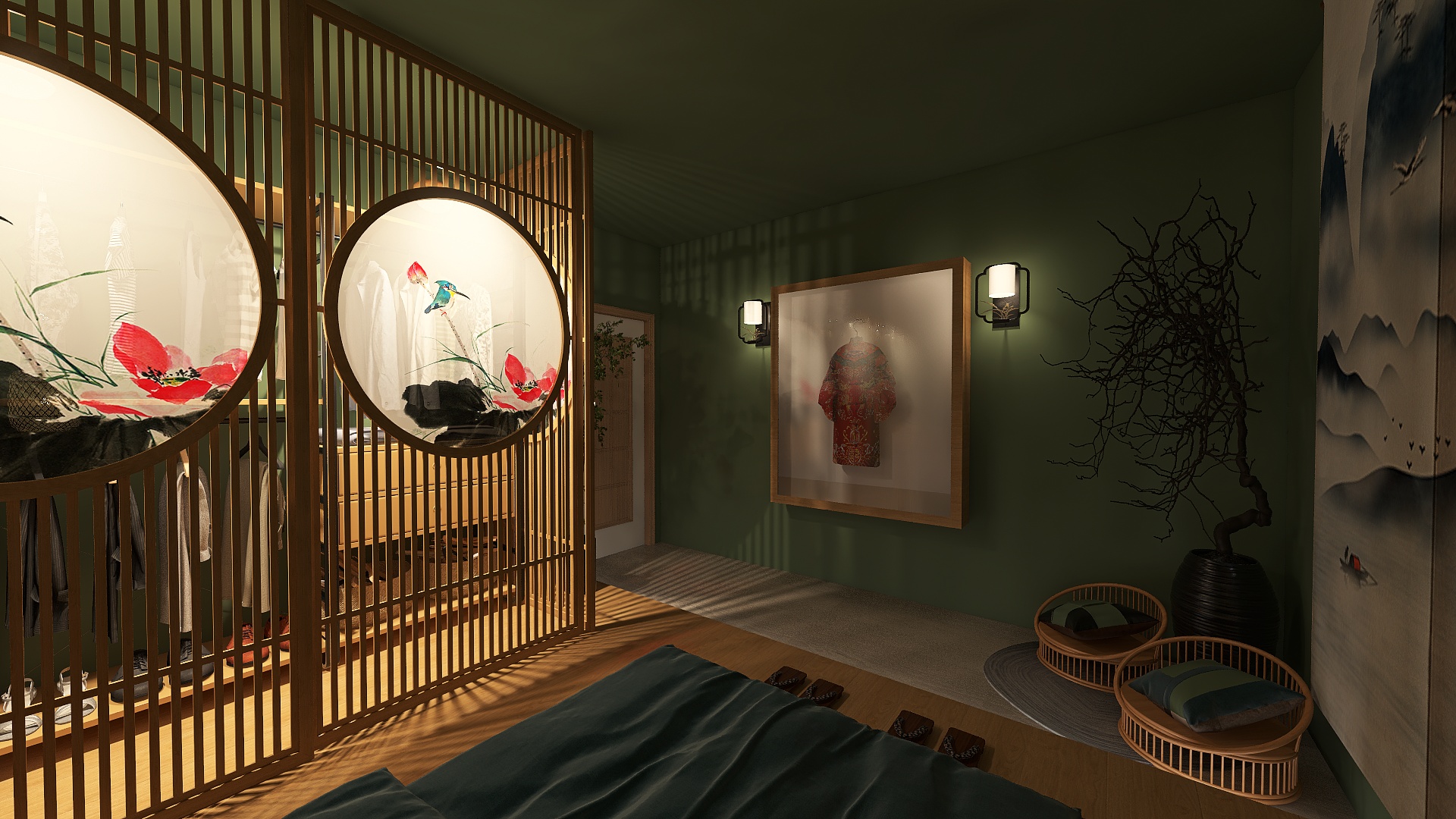 Camera matrimoniale stile Japan_2